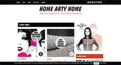 Desktop Screenshot of homeartyhome.com